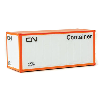 Walthers SceneMaster 8653 HO 20' Smooth Container CN