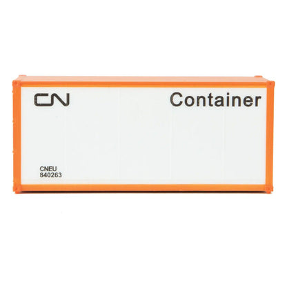 Walthers SceneMaster 8653 HO 20' Smooth Container CN