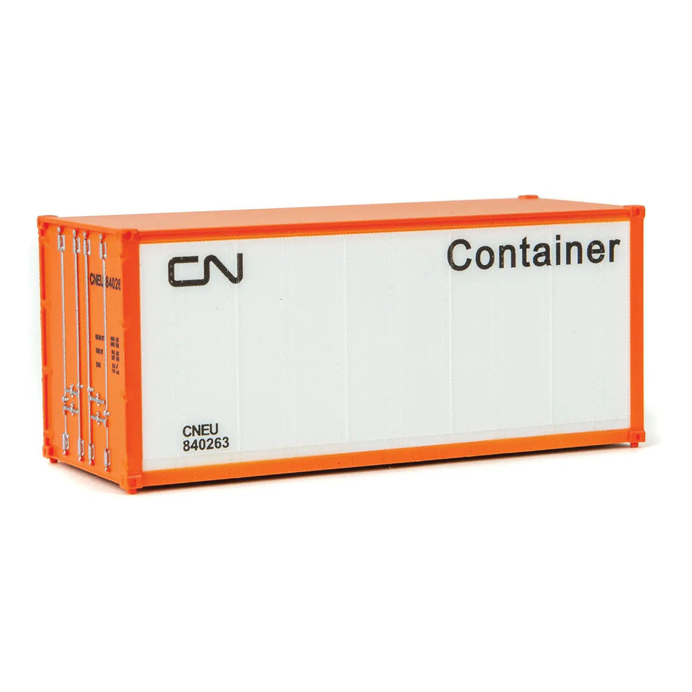 Walthers SceneMaster 8653 HO 20' Smooth Container CN