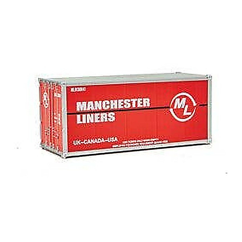 Walthers SceneMaster 949-8656 HO 20' Smooth-Side - Manchester Liners