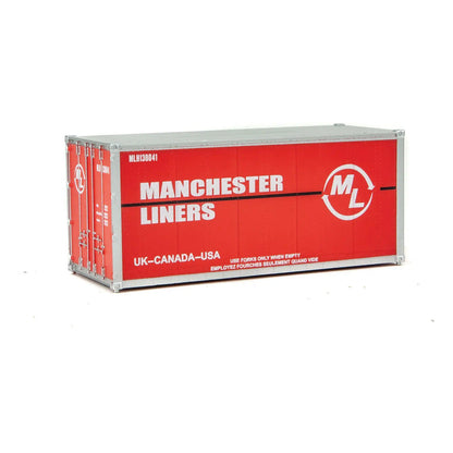 Walthers SceneMaster 949-8656 HO 20' Smooth-Side - Manchester Liners