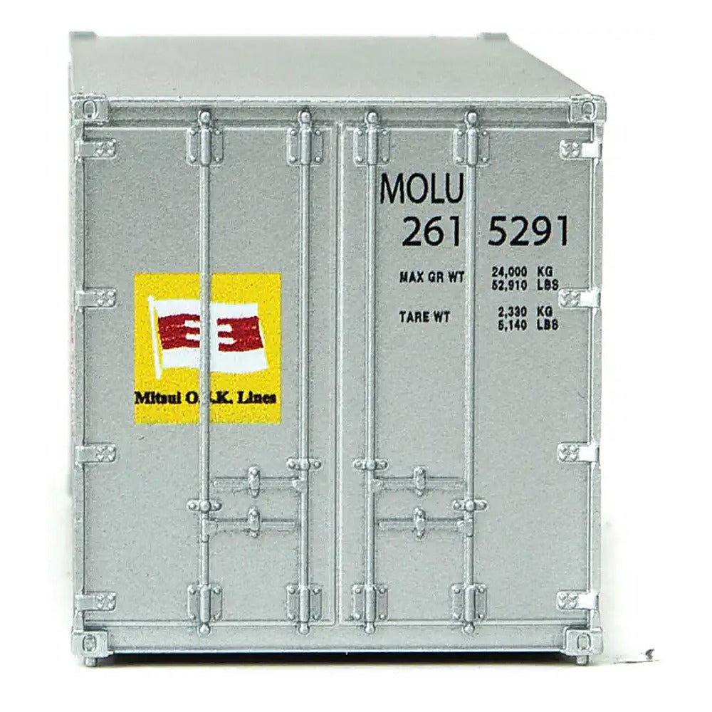 Walthers SceneMaster 949-8657 HO 20' Smooth-Side - Mitsui OSK Lines