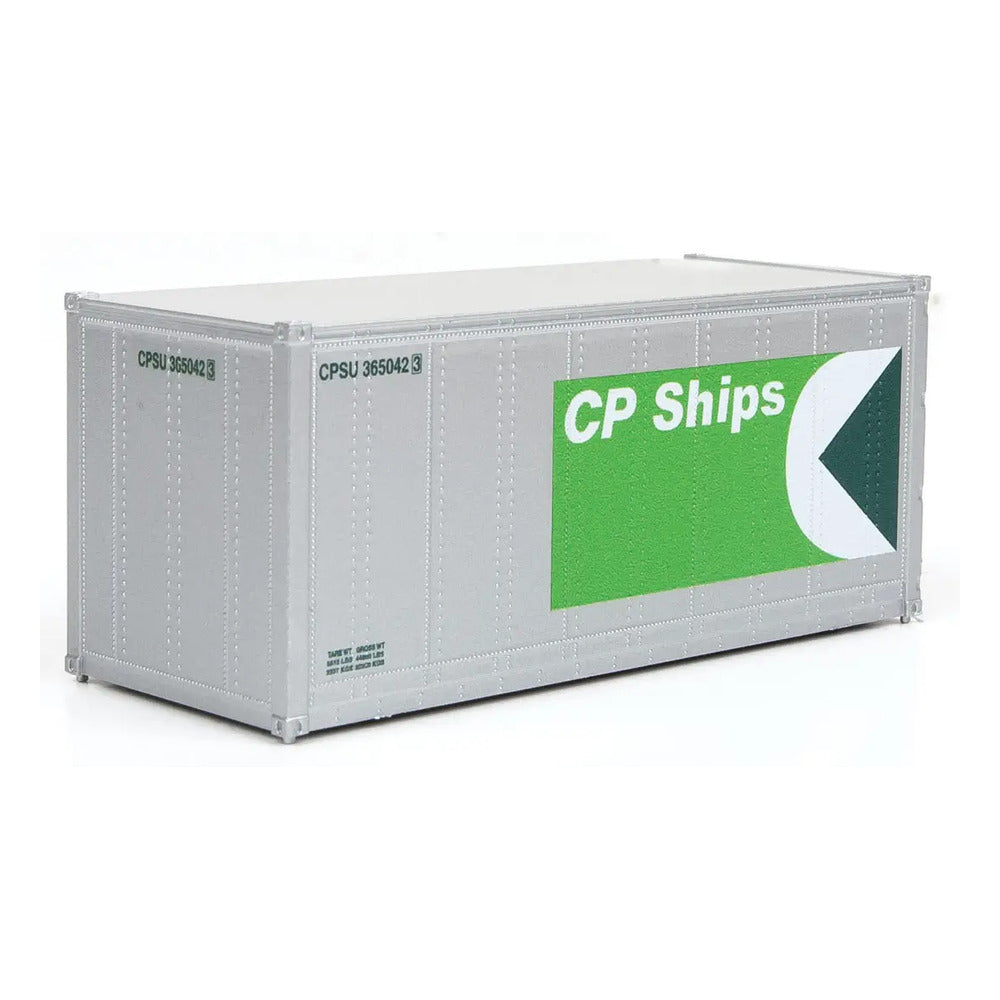 Walthers SceneMaster 949-8662 HO 20' Smooth-Side Container - CP Ships