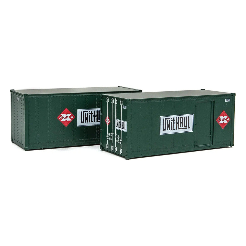Walthers SceneMaster 949-8680 HO 20' REA 2-Pack #260090, 260092