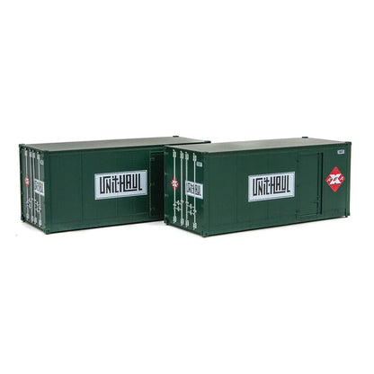 Walthers SceneMaster 8681 HO 20' Smooth Container REA #260095