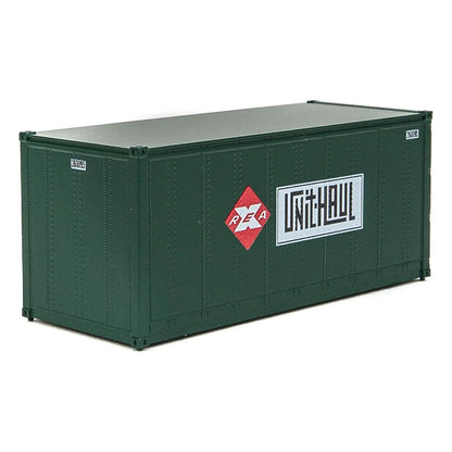 Walthers SceneMaster 8681 HO 20' Smooth Container REA #260095