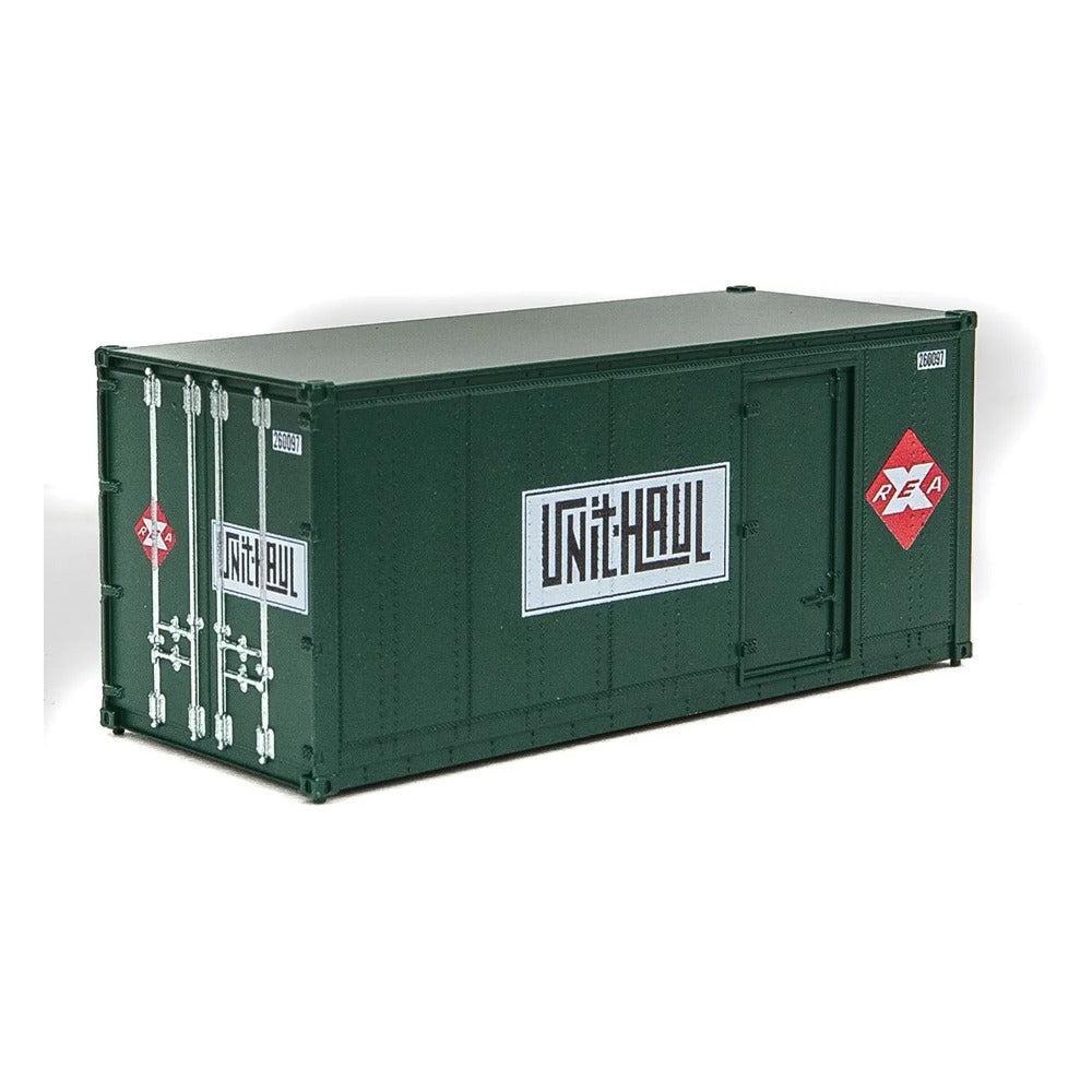 Walthers SceneMaster 8681 HO 20' Smooth Container REA #260095