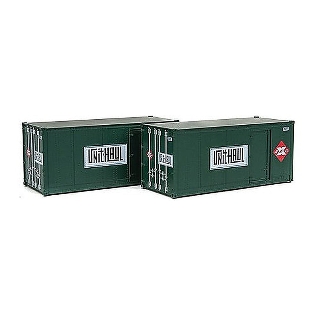 Walthers SceneMaster 8681 HO 20' Smooth Container REA #260095