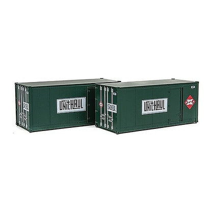 Walthers SceneMaster 8681 HO 20' Smooth Container REA #260095