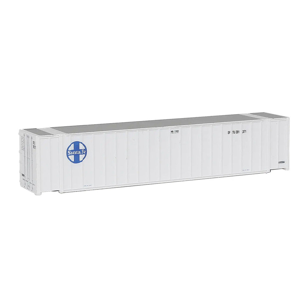 Walthers SceneMaster 949-8842 N 48' Ribbed Container - Santa Fe
