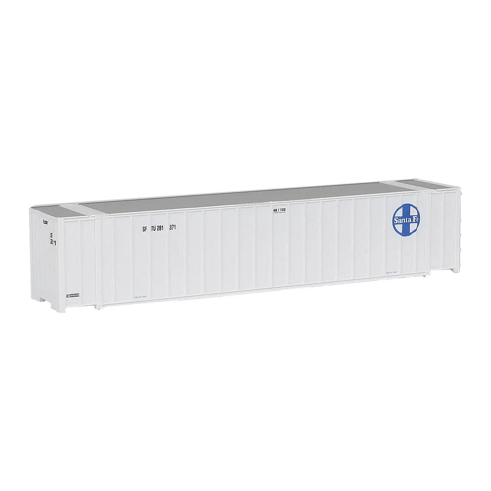 Walthers SceneMaster 949-8842 N 48' Ribbed Container - Santa Fe