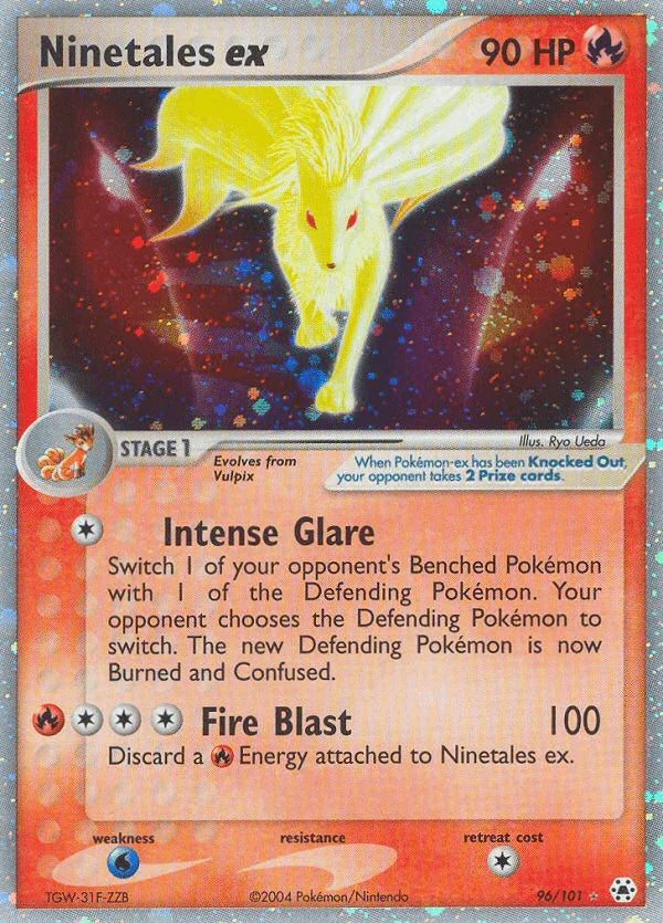 Ninetales ex (96/101) [EX: Hidden Legends]