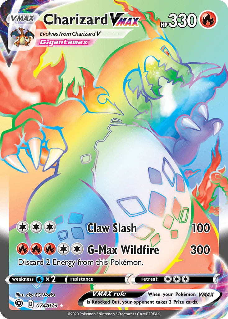 Charizard VMAX (074/073) [Sword & Shield: Champion's Path]