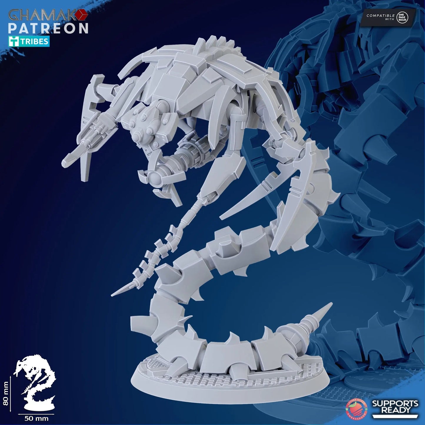 Undying Wraiths by Ghamak – 3-Unit Resin Printed Grimdark Sci-Fi Squad (28/32mm)