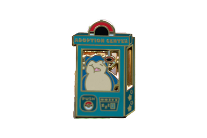 Pokemon:  Snorlax Adoption Center Enamel Pin