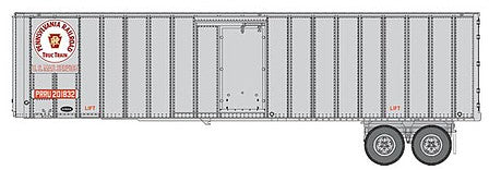 Walthers SceneMaster 2609 HO Flexi-Van 40' Trailer PRR