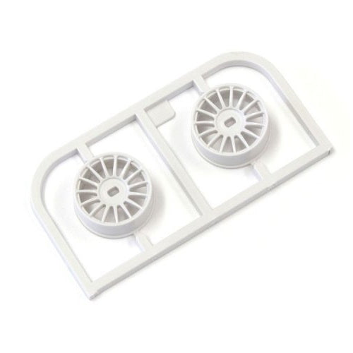 Kyosho MDH100WNO Mini-Z Multi Wheel N/Offset 0 (White/AWD) 2 pcs