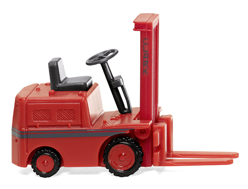Wiking 117102 1/87 Clark Forklift Truck, Red