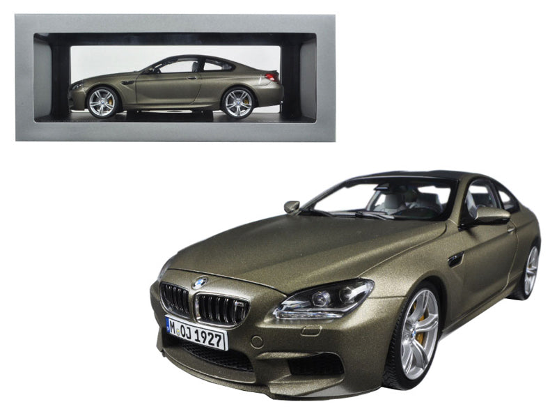 BMW M6 F13M Coupe Frozen Bronze 1/18 Diecast Model Car by Paragon  free shipping USA