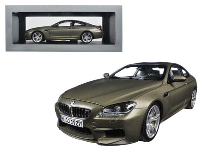 BMW M6 F13M Coupe Frozen Bronze 1/18 Diecast Model Car by Paragon  free shipping USA