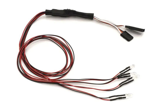 Kyosho 97054-4HR LED Light Unit (5/4 Bulbs/Halogen & Red)