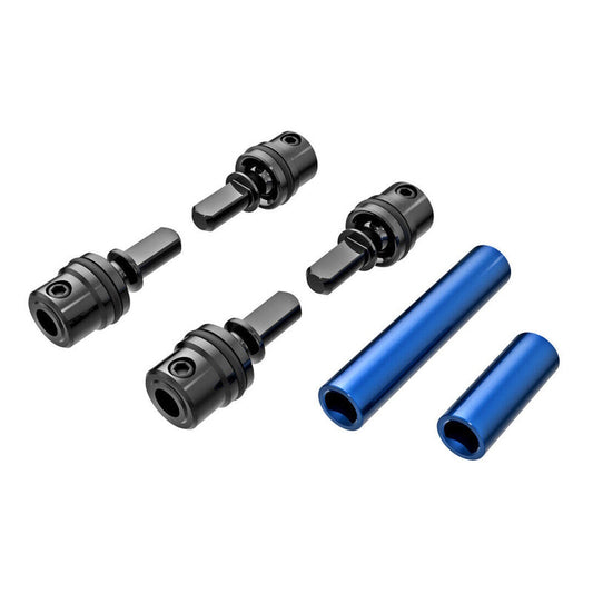 Traxxas 9751-BLUE TRX-4M Steel / Alum Male / Female Center Driveshafts
