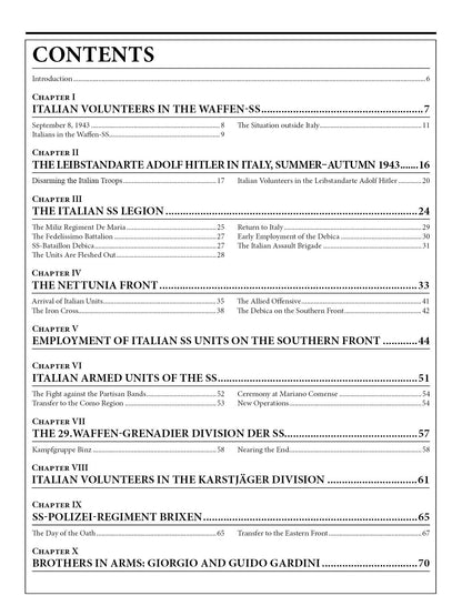 The 29th Waffen-SS Grenadier Division "Italienische Nr.1": And Italians in Other Units of the Waffen-SS by Schiffer Publishing