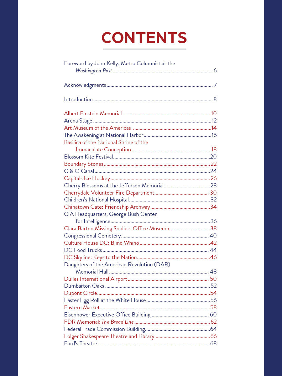 Inspired by the Nation's Capital by Schiffer Publishing