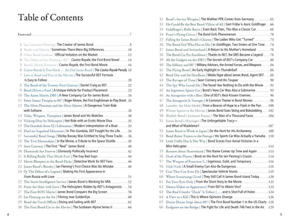 101 Things You Should Know about James Bond 007 by Schiffer Publishing