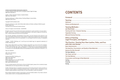 Natural Leather Tanning by Schiffer Publishing