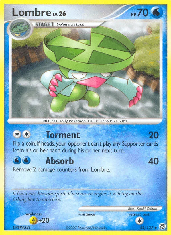 Lombre (54/132) [Diamond & Pearl: Secret Wonders]
