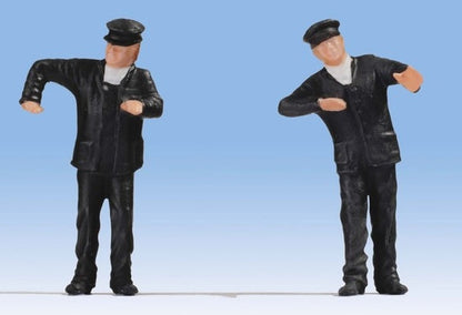 Noch 17810 O Scale Locomotive Engineer and Fireman -- pkg(2)