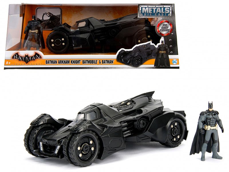 Arkham Knight Batmobile with Batman Diecast Figure 1/24 Diecast Model Car by Jada  free shipping USA