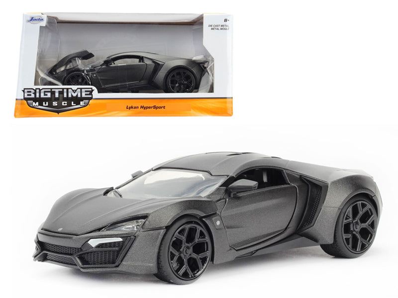 Lykan Hypersport Primer Gray 1/24 Diecast Model Car by Jada  free shipping USA