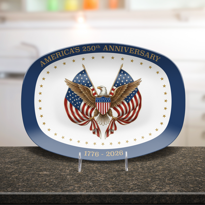 America's 250th Anniversary 1776-2026 Platter