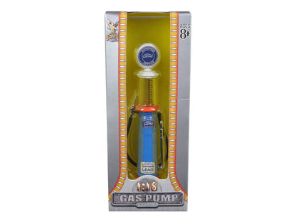 Ford Gasoline Vintage Gas Pump Cylinder 1/18 Diecast Replica by Road Signature  free shipping USA