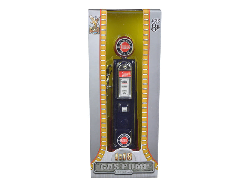 Studebaker Gasoline Vintage Gas Pump Digital 1/18 Diecast Replica by Road Signature  free shipping USA