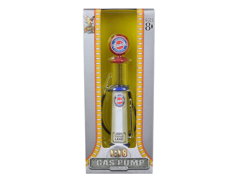 Buick Gasoline Vintage Gas Pump Cylinder 1/18 Diecast Replica by Road Signature  free shipping USA