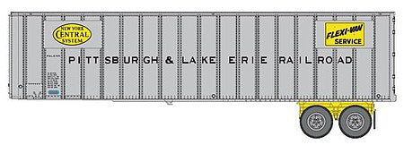 Walthers SceneMaster 2611 HO Flexi-Van 40' Trailer P&LE