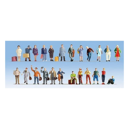 Noch 16101 HO Scale Xl Fig Set Travellers