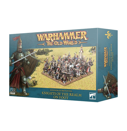 Warhammer: The Old World - Kingdom of Bretonnia - Knights of the Realm on Foot