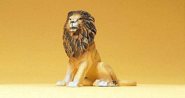 Preiser 47505 1/25 Scale Wild Animal Figures, 1/24 - 1/25 Scale Lion