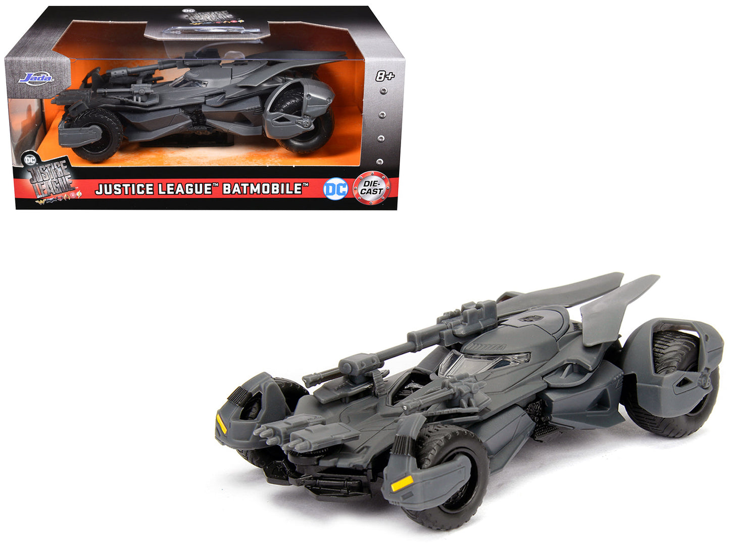 "Justice League" Movie Batmobile 1/32 Diecast Model Car by Jada  free shipping USA