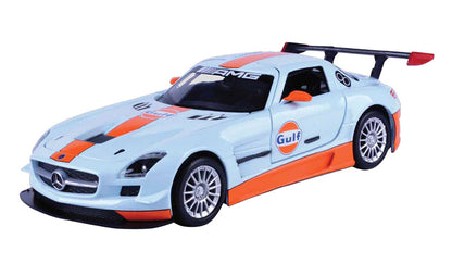 Motormax 79646 1/24 Scale Gulf Racing - Mercedes-Benz Sls