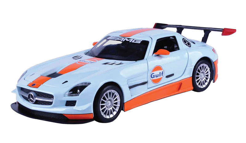 Motormax 79646 1/24 Gulf Racing Mercedes-Benz SLS