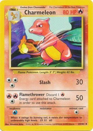 Charmeleon (24/102) [Base Set Unlimited]