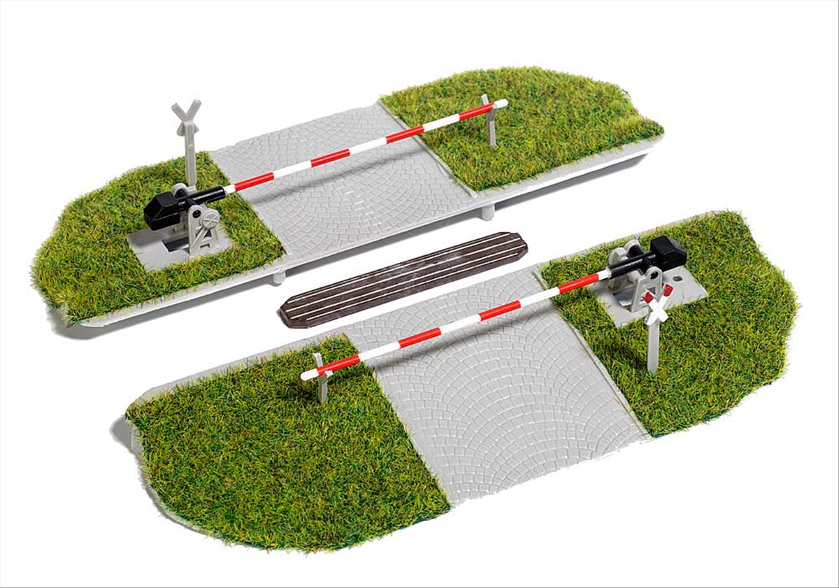 Busch 8845 TT Scale Manual Grade Crossing, Straight Track