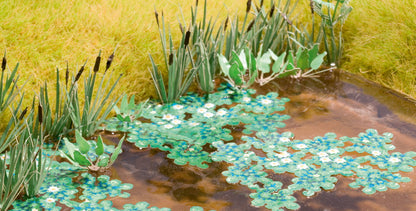 Noch 14114 All Scale Water Lilies Laser-Cut Minis, 6 Plants