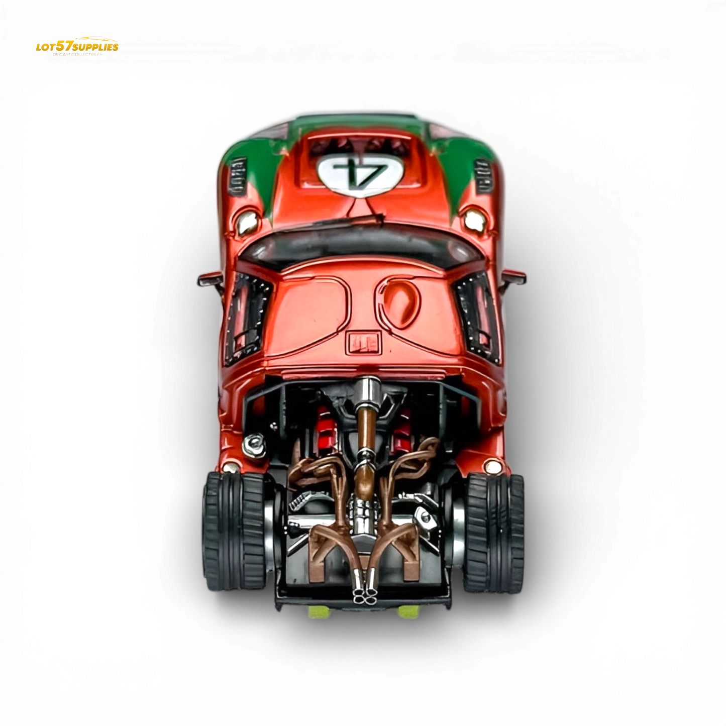 (Pre-Order) Rhino Model RM Ford GT40 - Le Mans Livery 1:64