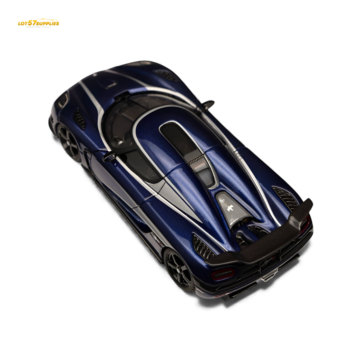 (Pre-Order) VMB Koenigsegg Agera R - Blue Carbon 1:64